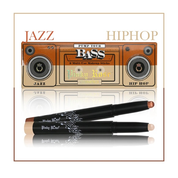 Pinky Rose Cosmetics Pump Your Bass Jazz & Hiphop Multi-Use Makeup Base Sticks - Picture 1 of 3